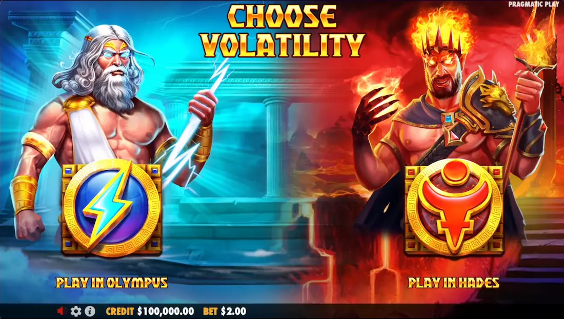 Zeus vs Hades Slot Gameplay